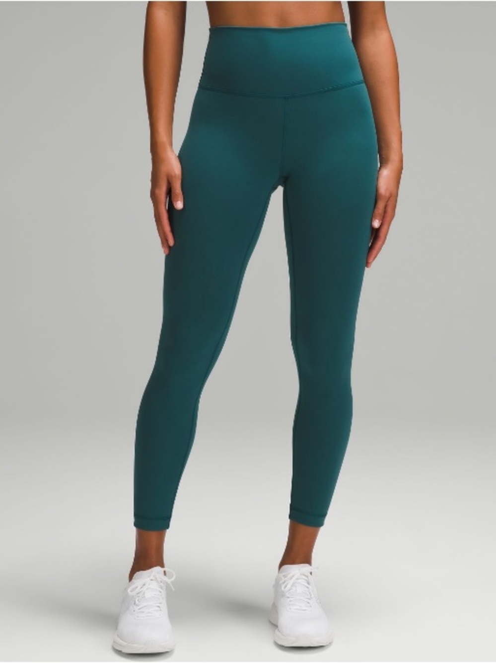 Lululemon Wunder Train High-Rise Tight 25" Storm Teal Size 10